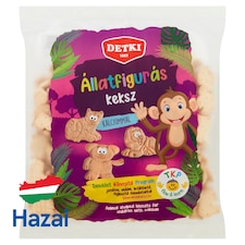 Detki állatfigurás háztartási keksz gyerekeknek kalciummal 160 g