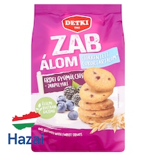 Detki Zab Álom csökkentett cukortartalmú erdei gyümölcsös-zabpelyhes omlós keksz 150 g