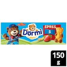 Dörmi puha piskóta almás-epres töltelékkel 5 x 30 g (150 g)
