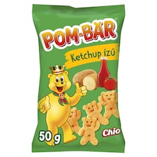 Pom-Bär ketchup ízű burgonyasnack 50 g