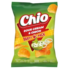 Chio Party Pack hagymás-tejfölös burgonyachips 190 g