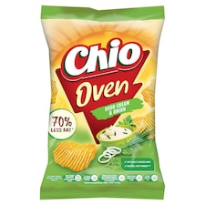 Chio Oven kemencében sütött hagymás-tejfölös ízű burgonyachips 50 g