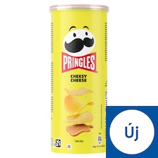 Pringles Cheesy Cheese sajtos ízesítésű sós snack 125 g