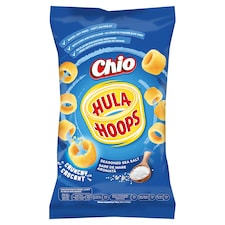 Chio Hula Hoops kukoricalisztből készült snack, fűszeres tengeri sóval 70 g