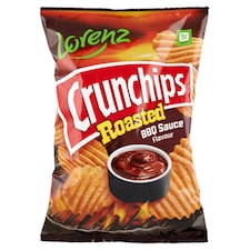 Lorenz Crunchips Roasted burgonyachips édes-fűszeres ízesítéssel 120 g