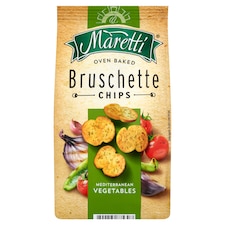 Maretti mediterrán zöldséges ízesítésű pirított kétszersült karikák 70 g