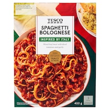 Spaghetti bolognese főtt spagetti tészta paradicsomos-marhahúsos szósszal 400 g