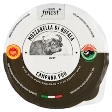 Finest Mozzarella di Bufala Campana bivalytejből készült zsíros, lágy sajt sós lében 125 g