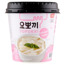 Yopokki carbonara topokki cup 120 g