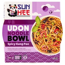 Sun Hee udon tészta készétel csípős kung pao szósszal 240 g