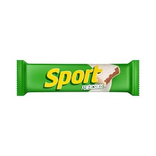Sport fehér csokoládéval mártott rumos ízű kakaós szelet 31 g
