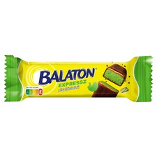 Balaton Expressz kakaós bevonóval mártott pisztáciás ízű szelet karamellel 35 g