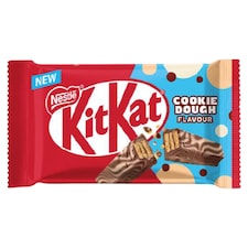 KitKat töltött ostya tejcsokoládéban és fehér bevonóban sütemény aromával 41,5 g