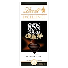 Lindt Excellence 85% extra étcsokoládé 100 g