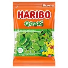 Haribo Quaxi gyümölcsízű gumicukorka habosított gumicukorka réteggel 200 g