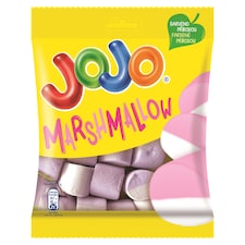 JOJO eper- és vaníliaízű habcukorka 80 g
