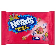 Nerds Gummy Clusters gyümölcsös gumicukor 45 g