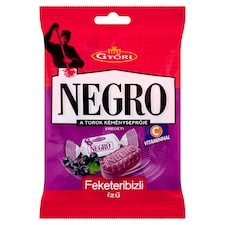 Győri Negro feketeribizli ízű keménycukorka C vitaminnal 63 g
