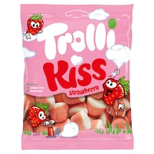 Trolli Kiss Strawberry habcukorka 100 g