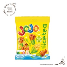 Jojo Ice Tea gyümölcsízű gumicukorka zöldtea-kivonattal 80 g