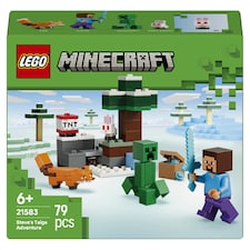 LEGO Minecraft 21583 Steve tajgai kalandjai