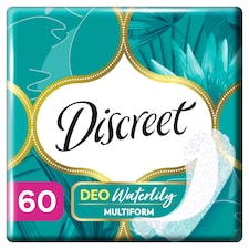 Discreet Légáteresztő Multiform Waterlilly Tisztasági Betétek x60
