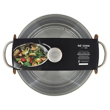 Go Cook 28 cm-es rozsdamentes acél fazék