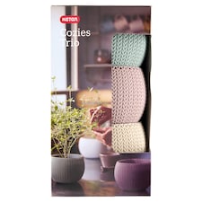 Keter Cozies Trio kaspó 1,4 l 3 db