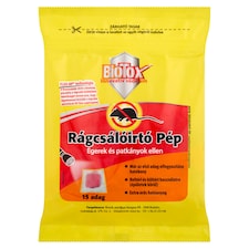 BioTox rágcsálóirtó pép egerek és patkányok ellen 15 db 150 g