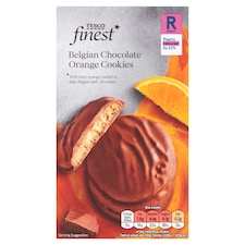 Finest belga tejcsokoládéba mártott narancs ízű keksz 200 g