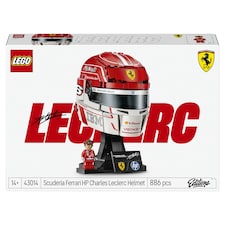 LEGO Editions 43014 Scuderia Ferrari HP Charles Leclerc sisakja