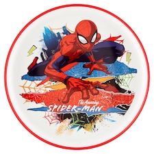 Stor Spiderman Moving Target csúszásmentes kétszínű prémium tányér