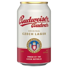 Budweiser Budvar Original cseh prémium világos sör 5% 0,3 l