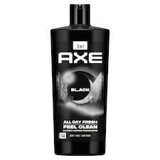 AXE Black 3 in 1 tusfürdő testre, arcra, hajra 700 ml
