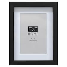 F&F Home Black képkeret 10 cm x 15 cm