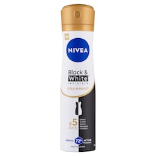 NIVEA Black & White Invisible Silky Smooth izzadásgátló 150 ml