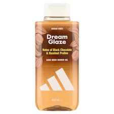 Adidas Dream Glaze nyugtató tusfürdő fekete csokoládé és mogyorós praliné jegyekkel 400 ml