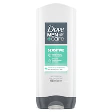 Dove Men+Care Sensitive tusfürdő testre, arcra, hajra 400 ml