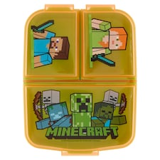 Stor Minecraft Multi Compartment uzsonnás doboz