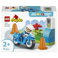 LEGO DUPLO 10471 Kék rendőrségi motorkerékpár