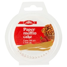 Korona muffin papír 2,5 x 6 cm 100 db