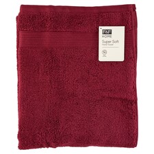 F&F Home Merlot Supersoft Cotton kéztörlő 50 cm x 90 cm
