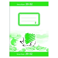ICO sima füzet 20-32 A5