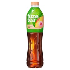 Fuze Tea szénsavmentes őszibarack- és rózsaízű üdítőital fekete tea kivonattal 1,5 l