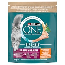Purina One Urinary Care csirkében és búzában gazdag teljes értékű eledel felnőtt macskáknak 750 g