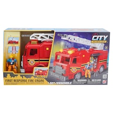 City Mission tűzoltóautó játékszett