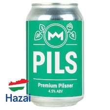 MONYO Pils típusú alsóerjesztésű szűretlen sör 4,5% 330 ml