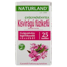 Naturland kisvirágú füzikefű gyógynövénytea 25 filter 25 g