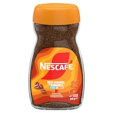 NESCAFÉ karamell ízű azonnal oldódó kávé 95 g