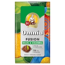 Omnia Fusion Brazil & Colombia lágy & gyümölcsös őrölt-pörkölt kávé 225 g